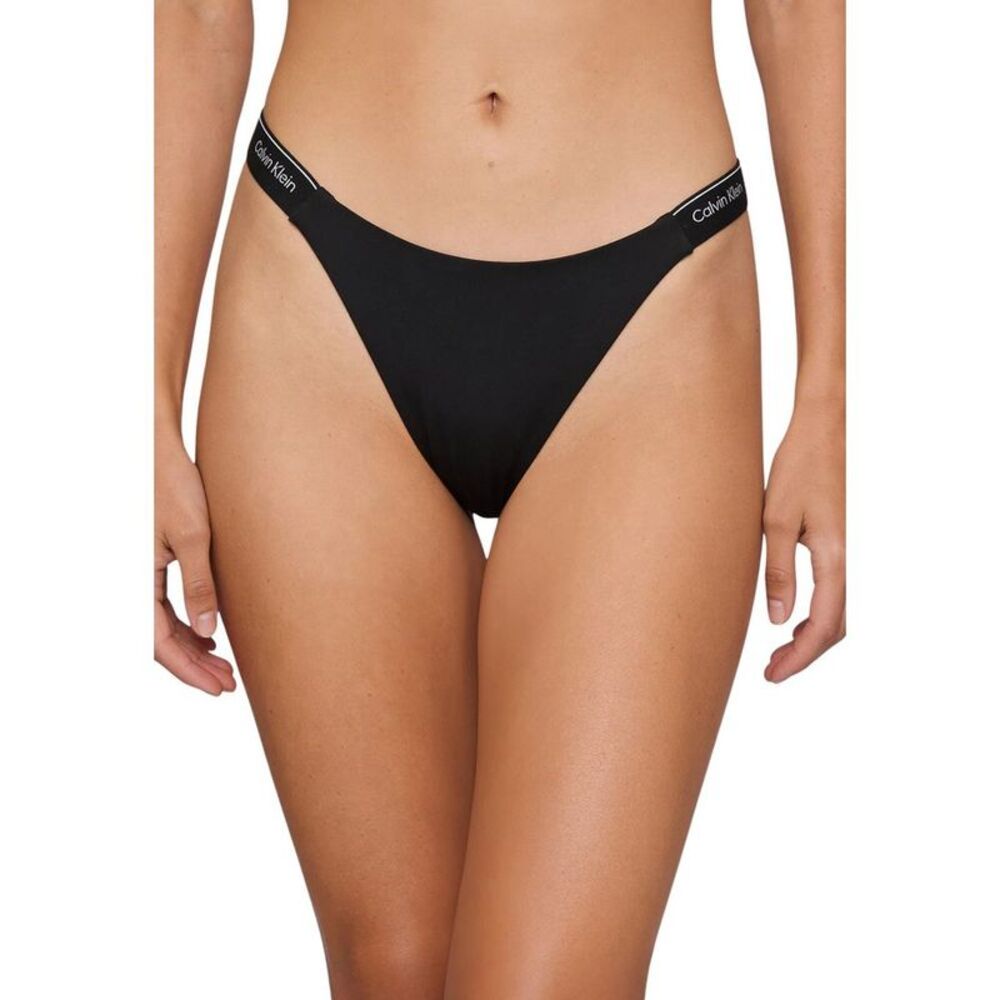 Calvin Klein Jeans Black Recycled Polyester Women's Bikini